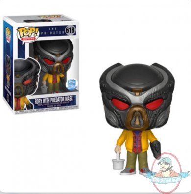 Pop! Movies: The Predator Rory with Predator Mask #618 by Funko 