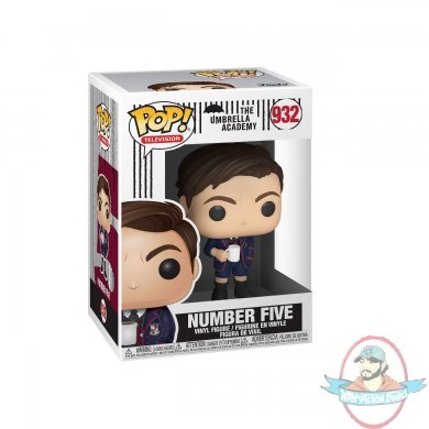 Pop! TV Umbrella Academy Number Five #932 Vinyl Figure Funko