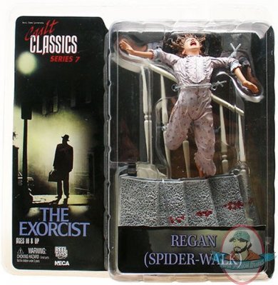 Cult Classics The Exorcist Spider Walk Regan 7 inch Figure Neca