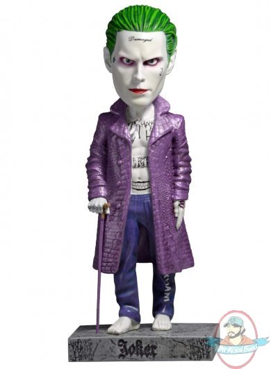 Suicide Squad Movie Head Knocker Joker Bobble Head Neca