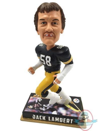 NFL Retired Players 8" Series 2 Jack Lambert #58 BobbleHead