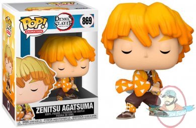 Pop! Animation Demon Slayer Zenitsu Agatsuma Vinyl Figure Funko