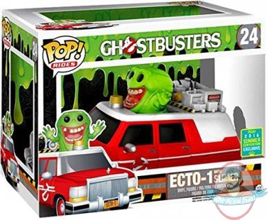 SDCC Pop Rides: Ghostbusters Ecto-1 with Slimer #24 Funko