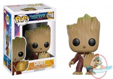 POP! Marvel Guardians of The Galaxy Vol. 2 Groot #208 Figure Funko