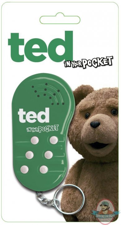 Ted 'In Your Pocket' Voice Key Chain by Underground Toys