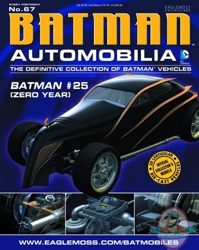 Dc Batman Automobilia Figurine #67 Batman #25 Zero Year Eaglemoss
