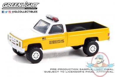 1:64 Fire & Rescue Series 1 1987 Chevrolet M1008 4x4 Greenlight