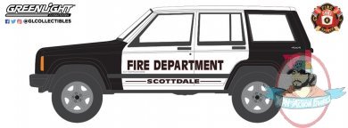 1:64 Fire & Rescue Series 2 2000 Jeep Cherokee Scottdale Greenlight