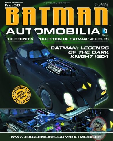 Dc Batman Automobilia Figurine #68 Legends Dark Knight #204 Eaglemoss