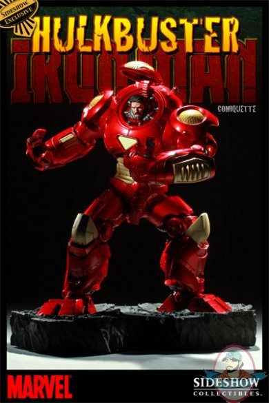 Hulkbuster Iron Man Polystone Statue Exclusive Sideshow 68301 JC