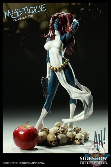 Marvel Mystique Polystone Statue by Sideshow Collectibles Used