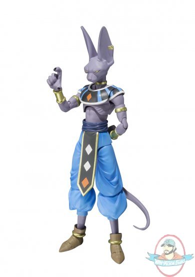 S.H. Figuarts Beerus "Dragon Ball Z" Figure by Bandai ban03798 Used JC