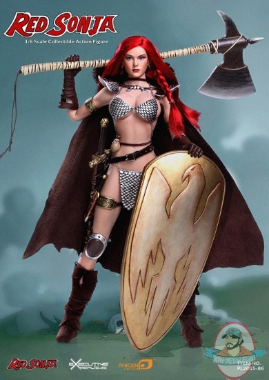 1/6 Phicen Limited Female Figure Red Sonja PL-2015-86