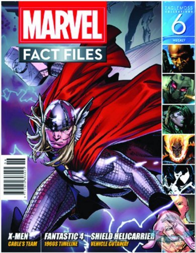 Marvel Fact Files # 6 Thor Cover Eaglemoss