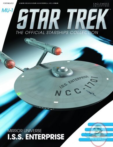 Star Trek Starships #6 ISS Enterprise Mirror Univers Eaglemoss 