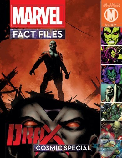 Marvel Fact Files Cosmic Special Edition #6 Drax Eaglemoss