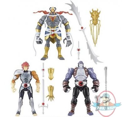 Thundercats 6" Collector Figure Series 01 -  Set of 3 by Bandai