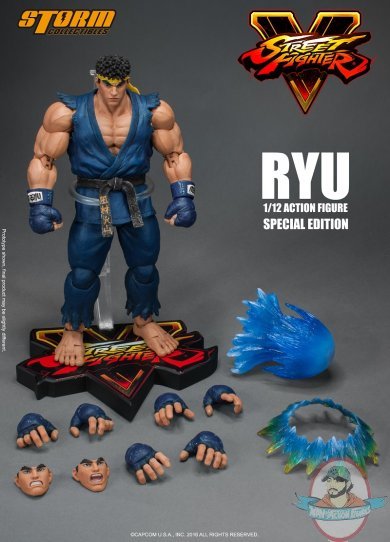 1/12 Ryu "Street Fighter V" Special Blue Edition Storm Collectibles