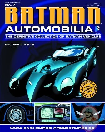 Dc Batman Automobilia Magazine # 7 Batman #575 Eaglemoss