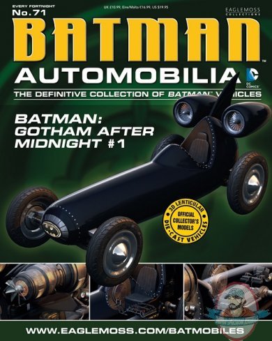Dc Batman Automobilia Magazine #71 Gotham After Midnight #1 Eaglemoss