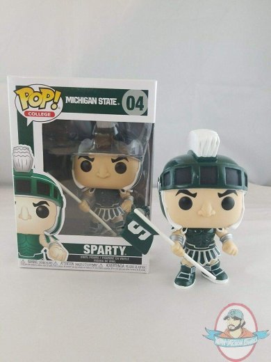 POP! College Michigan State Sparty #04 Vinyl Figure Funko