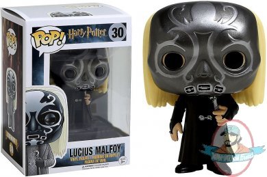Pop! Movies Harry Potter Lucius Malfoy Death Eater Excl #30 Funko JC