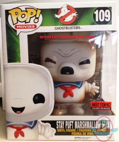 Ghostbusters Pop! 6" Stay Puft Marshmallow Man Battle Damaged Funko