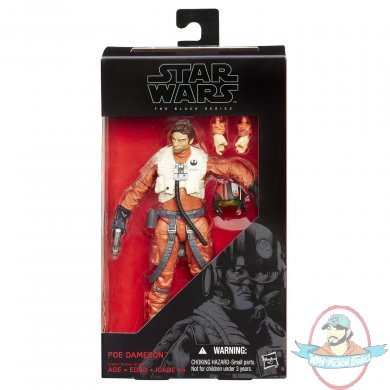 Star Wars Black Series Episode 7 Force Awakens Poe Dameron Figure