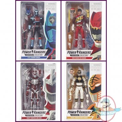 Power Rangers Lightning Collection Set of 4 Figures Hasbro