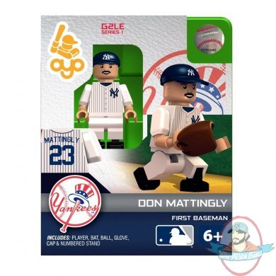 Don Mattingly MLB New York Yankees Mini Figurine Oyo