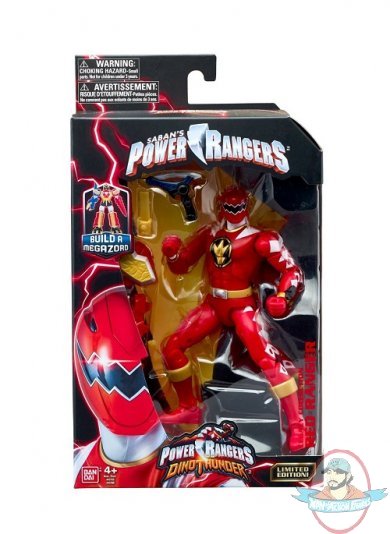 Power Rangers Legacy 6.5-Inch Dino Thunder Red Figure Bandai