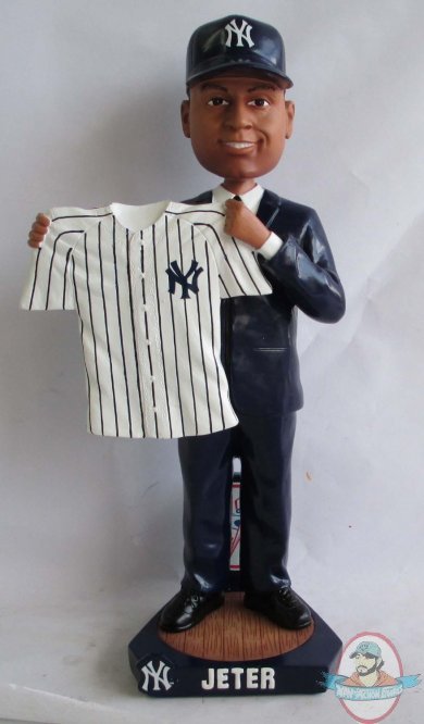 Derek Jeter New York Yankees Draft Day Bobblehead Forever Collectibles