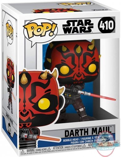 Pop! Star Wars Clone Wars Darth Maul #410 Vinyl Figure Funko