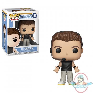 Pop! Rocks NSYNC Jc Chasez #112 Vinyl Figure Funko