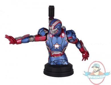 Marvel Iron Man Iron Patriot Mini Bust by Gentle Giant