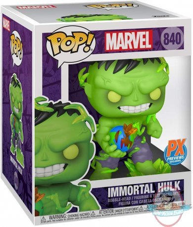 Pop! Marvel Super Heroes The Immortal Hulk 6" #840 Figure Funko