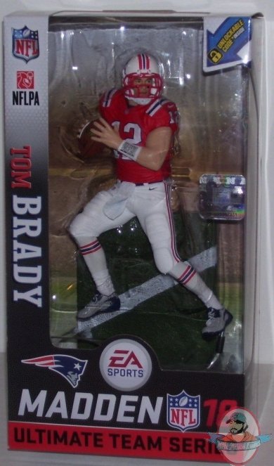NFL 18 EA Madden Series 1 Tom Brady Retro Uniform McFarlane
