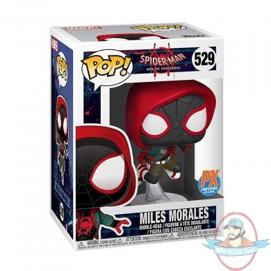 Pop! Marvel Spider-Man Into The Spider-Verse Miles Morales #529 Funko