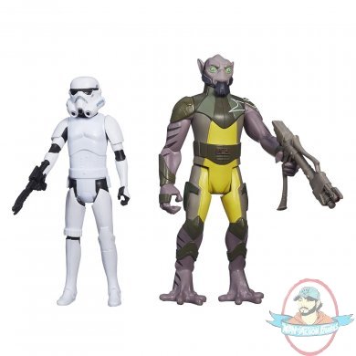 Star Wars Mission Series Set Garazeb Zeb Orreli Stormtrooper Hasbro 