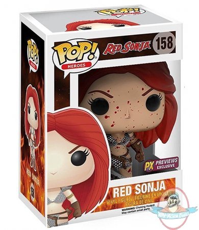 Pop! Vinyl Figure Red Sonja Bloody PX Previews Exclusive #158 Funko