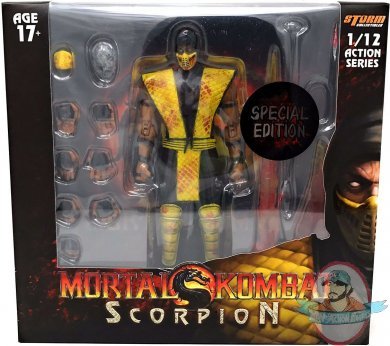 1/12 Mortal Kombat Scorpion Bloody Version Figure Storm Collectibles 