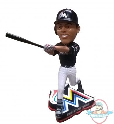 MLB Christian Yelich Miami Marlins SMU BobbleHead Forever 