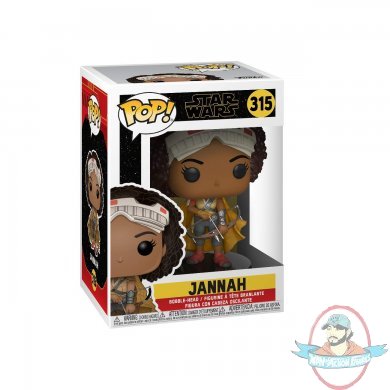 Pop! Star Wars The Rise of Skywalker Jannah #315 Figure Funko