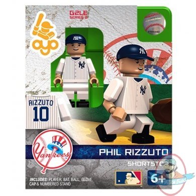 Phil Rizzuto MLB New York Yankees Hall of Fame Mini Figurine Oyo