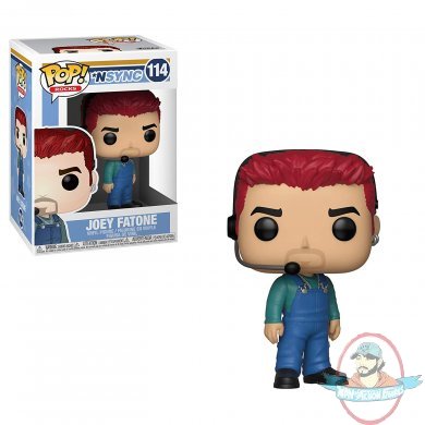 Pop! Rocks NSYNC Joey Fatone #114 Vinyl Figure Funko