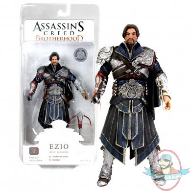 Assassin's Creed Brotherhood Unhooded Onyx Assassin Ezio Figure Neca