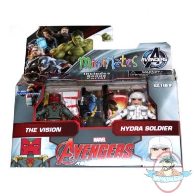 Marvel Minimates Wave 63 Avengers Second Vision & Hydra Soldier