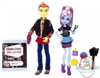 Monster High Classroom Partners Home Ick Abbey Bominable & Heath Burns