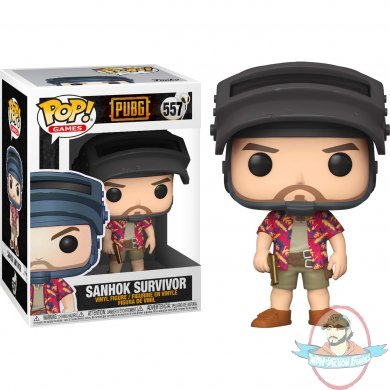Pop! Games Playerunknown's Battlegrounds Hawaiian Shirt Guy #557 Funko