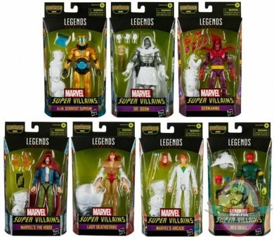 Marvel Legends Set of 7 Action Figures Hasbro